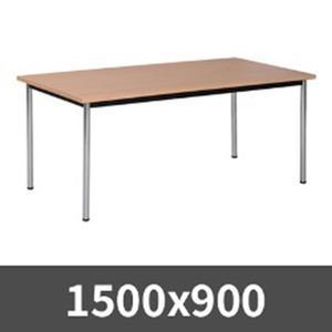 1500x900 포밍테이블 오피스 사무가구 작업 책상 넓은 업무용 회의실 깔끔한 학교 집