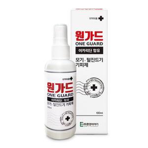 모기기피제 진드기 원가드 100ml 퇴치제 이카리딘 천연 벌레 해충 모기약 등산용품 벌레제 캠핑 안심 강력