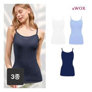 WOX 앤왁스 브라탑 배쏙티 쿨PK 끈형 3종 여성 보정속옷 973956