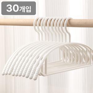 논슬립옷걸이 어깨뿔방지 옷걸이 반팔 한벌 옷걸리 30p