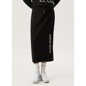 [르꼬끄](강남점)[이월][50% OFF] 여성 더블텐션 레귤러핏 스커트 / BLACK (QP122OSK11)
