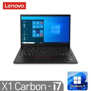 [LENOVO ThinkPad] X1 Carbon 인텔8세대 i7-8665U 16G NVMe512G UHD 윈도우11 14인치