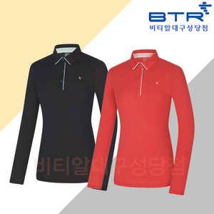 BVT0444W비티알블루스W여성봄초여름신축성슬러브소재긴팔카라티셔츠