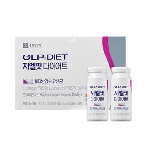 종근당건강 지엘핏 다이어트유산균 glp-1 체지방 400mg x 60캡슐 1개