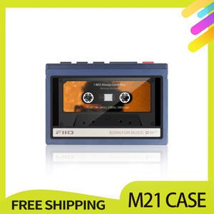Fiio M21 Mp3 플레이어 케이스 마그네틱 테이프 보호 보호 케이스 레트로 복고풍 엔틱 휴대용 음악 Payer