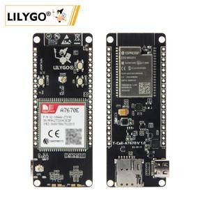 LILYGO T-Call A7670 무선 모듈 ESP32-WROVER-E 와이파이 블루투스 4G 개발 보드 LTE GSM 셀룰러 네트워