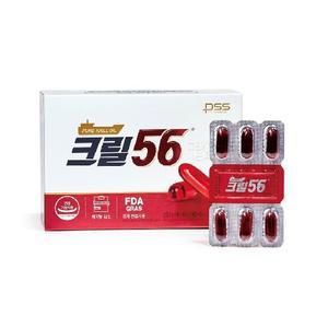 펄세스 크릴56 30캡슐 3개입 1박스(3개월분)