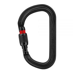 PETZL 커넥터 벌컨 블랙 스크류 락 532658