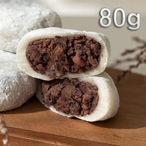 건영 왕 찹쌀떡 모찌떡 80g X 20개입 (아침대용 개별포장떡) 당일생산 제품발송