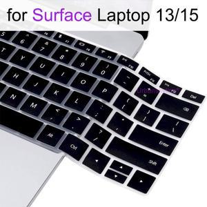 Surface Laptop 용 키보드 커버 7 6 5 4 3 Studio 2 GO Book RT 실리콘 보호기 스킨 케이스 13.5 15 2025