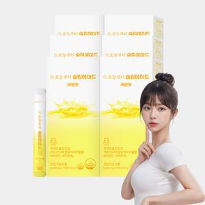 [3+3] 오늘부터 슬림에이드 레몬맛 (90포) 레몬즙분말 음료 가르시니아 비타민C 수분충전