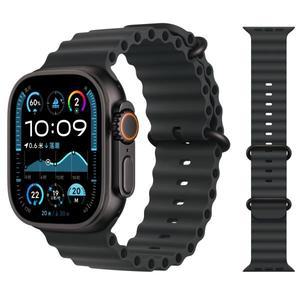 Apple Watch 밴드 용 오션 스트랩 44mm 실리콘 코레아 팔찌 시리즈 7 5 6 3 se 8 Ultra 2 9 10