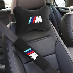 자동차 좌석 벨트 어깨 쿠션 패드  목  베개 BMW M 파워  M3M5 X1 X3 X5 X6M3 5시리즈 M3 5시리즈