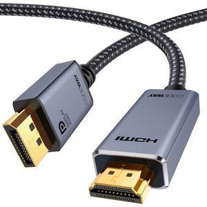[코드웨이] DP to HDMI 케이블 3m
