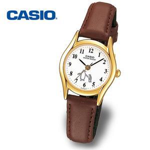 [정품] CASIO 카시오 LTP-1094Q-7B6 여성 수능 가죽 손목시계