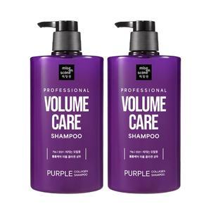 [미쟝센] 볼륨케어 퍼플 콜라겐 샴푸 1000ML 2EA