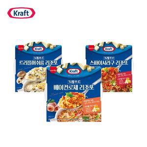 크래프트 크림치즈 리조또 3종 3팩 골라담기 머쉬룸 로제 라구)