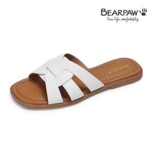 [베어파우](신세계 사우스시티)(BEARPAW) 슬리퍼 ADRIANA 화이트  K2258084QBW