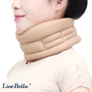 [라인벨라] 소프트 목보호대 여름용 쿠션 경추 디스크 목견인 지지대 보조기