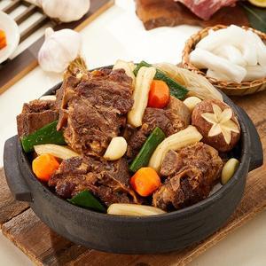 통뼈 분모자뼈찜 간장맛 1kg 8팩/총 16인분