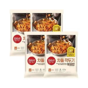 [CJ제일제당]햇반 쿡반 차돌깍두기볶음밥 410g x4개