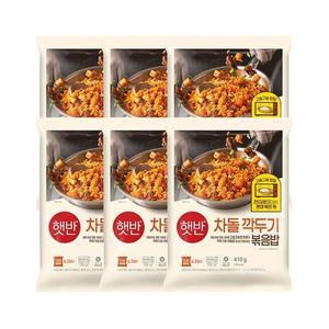 [CJ제일제당]햇반 쿡반 차돌깍두기볶음밥 410g x6개