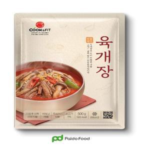 쿡앤핏 육개장 500g x 8팩