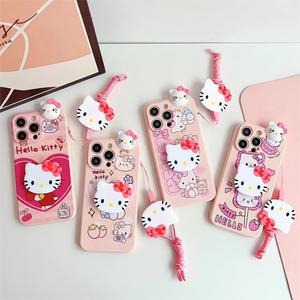 갤럭시 S24 S23 S22 S21 S20 노트20 울트라 노트10 플러스 고양이 캐릭터 스마트톡 스트랩 실리콘 케이스