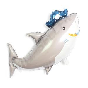 어린이 유아 상어 헬륨 은박풍선 생일파티 행사 포토존 97x61cm 여아 호일풍선 남아 대형 캐릭터 초등학교
