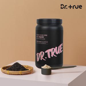 [닥터트루] 초유 산양유 프로틴 담은 리얼 다이어트 식사대용 단백질 쉐이크 흑임자맛 750g