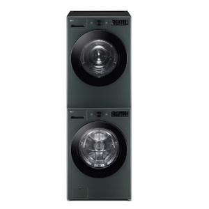 [LG] 트롬세트 오브제컬렉션 + 건조기 + 스태킹키트 KFG21GN-9GN (세탁FG21GN+건조RG19GN)