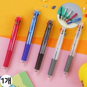 제브라 사라사 볼펜 (4색 0.5mm) 멀티 다색펜 잉크펜슬 부드러운 학생 문구용 사무용