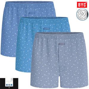 BYC나뭇잎모티브패턴프리미엄80수박서3매입 MCG1453
