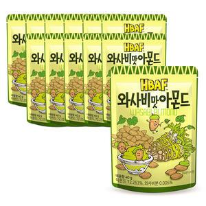 HBAF 바프 아몬드 와사비맛 40g x12개