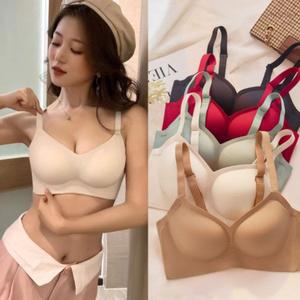 [니뽐니씨]노와이어뽕브라 뽕브라 브라렛 노와이어브라 심리스 볼륨업 푸쉬업 수면 사기