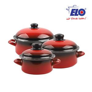 ELO 빨강법랑 3종 일반형 16cm+20cm+24cm