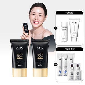 AHC 마스터즈 선크림 30ml 듀오세트+(GIFT)클렌징오일20ml+샤쉐5매