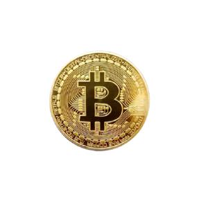 비트코인 기념주화 모형 5개 케이스포함 세트 장식 외국동전 금화 메탈 화폐 캡슐 가짜동전