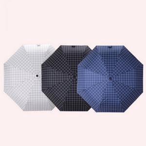 모던 디자인 체크무늬양산 암막양산 남성양우산 암막우양산