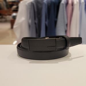 (FPSBE0006BK) (포체벨트) 남성 사피아노 소가죽 블랙자동벨트