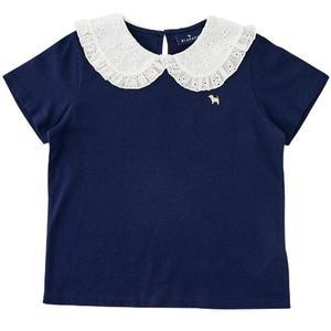 [보리보리/블루독]블루독 레이스 카라 반팔 티셔츠(24315-332-57)_NY