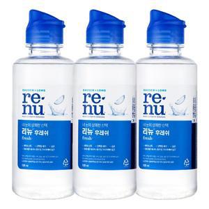 [기타]바슈롬 리뉴 후레쉬 렌즈 세정액 120ml X 3개