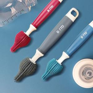 프리미엄꼭지솔 실리콘젖병솔 브러쉬 세척솔 젖꼭지솔 실리콘세척솔 젖병브러쉬 젖꼭지세척솔