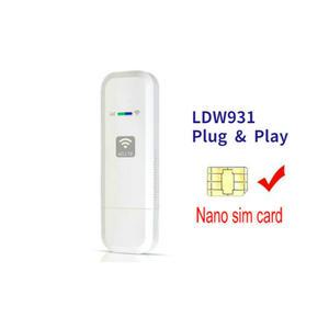 컴퓨터 네트워크 Nano 모뎀 무선 LTE LDW931 핫스팟 USB 동글 WIFI SIM 4G 라우터