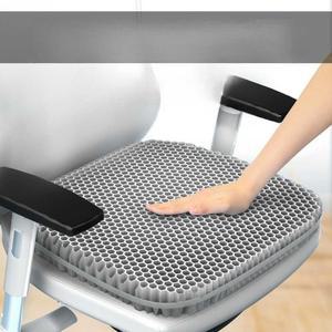벌집 쿠션 방석 에어쿨러 에어매쉬 실리카겔 세로35 엉덩이 복층 쿨방석 시원한 사면 앉아