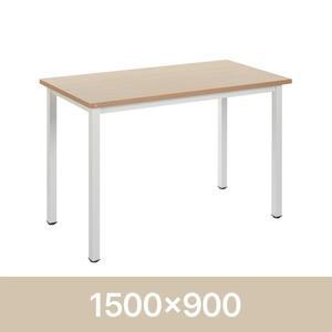 [셀링코리아]S 룸앤오피스 RWD505 레인저 테이블 1500 X 900 서재책상 식탁 사무용테이블 다용도
