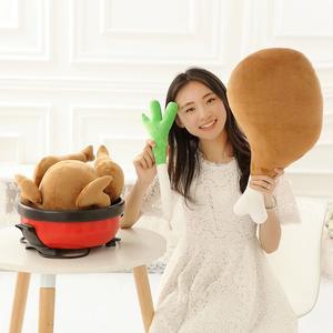 전기통닭 구이 인형 봉제인형 쿠션 장난감 삼계탕