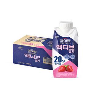 HIMMUNE 프로틴 밸런스 액티브 딸기 18입 1박스 566801