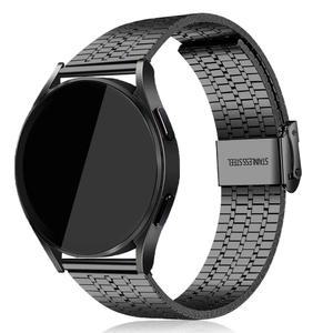 스테인레스 스틸 스트랩 갤럭시 시계 7 6 5 4 44mm 40mm 5Pro 4 클래식 20mm 22mm 팔찌 화웨이 GT 2 3 4 Pro 46mm 밴드