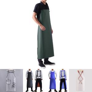 디그린 방수 업소용 앞치마(110x80cm)/원피스형/주방/식당/미용/비닐/미술/작업용/벌초/대형/남성/녹색